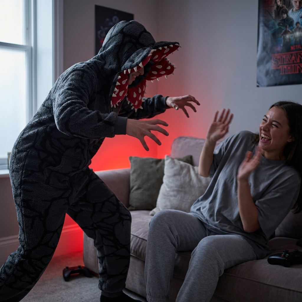 DownsideUp™ The Viral Flower Monster Onesie