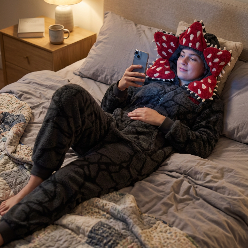 DownsideUp™ The Viral Flower Monster Onesie