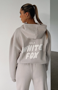 Grey White Text