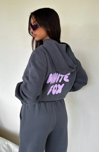 Dark Grey Pink Text