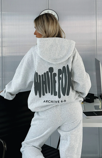 White Grey Text